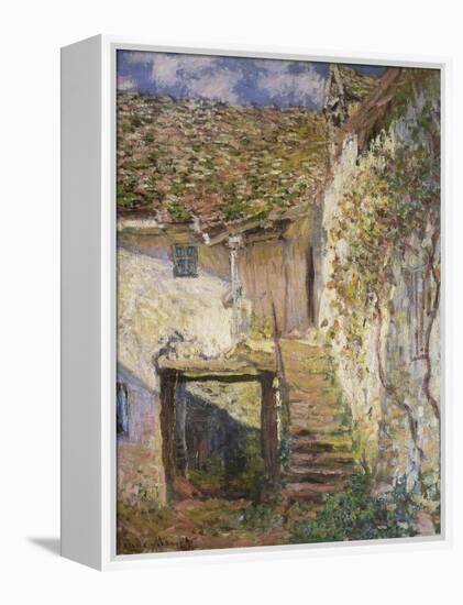 The Stairs, 1878-Claude Monet-Framed Premier Image Canvas