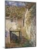 The Stairs, 1878-Claude Monet-Mounted Giclee Print