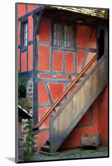 The Stairs of the Red House-Philippe Sainte-Laudy-Mounted Photographic Print