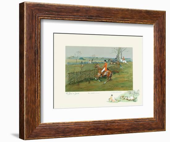 The Stake and Bound-Snaffles-Framed Premium Giclee Print