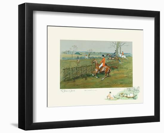 The Stake and Bound-Snaffles-Framed Premium Giclee Print