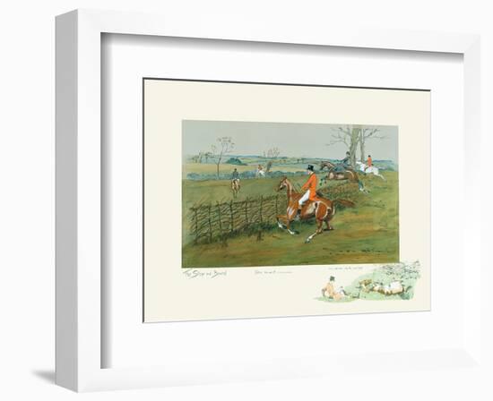 The Stake and Bound-Snaffles-Framed Premium Giclee Print