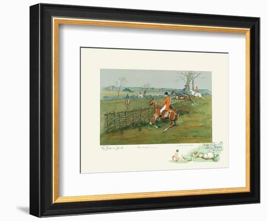 The Stake and Bound-Snaffles-Framed Premium Giclee Print