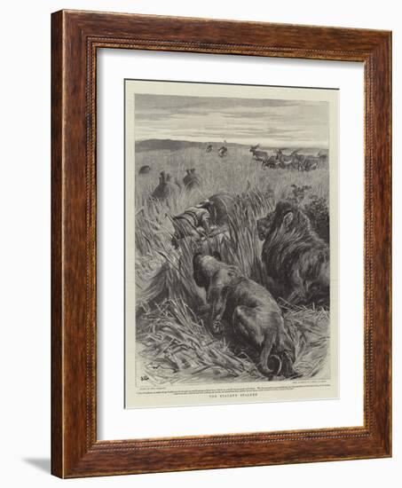 The Stalker Stalked-John Charlton-Framed Giclee Print