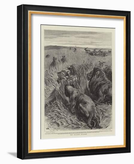 The Stalker Stalked-John Charlton-Framed Giclee Print