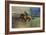 The Stampede-Frederic Sackrider Remington-Framed Art Print