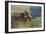 The Stampede-Frederic Sackrider Remington-Framed Art Print