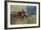 The Stampede-Frederic Sackrider Remington-Framed Art Print