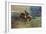 The Stampede-Frederic Sackrider Remington-Framed Premium Giclee Print