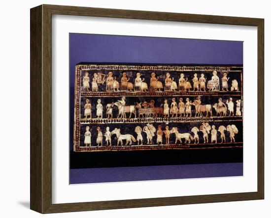 The Standard of Ur, Sumerian, Southern Iraq, c. 2500 BC-null-Framed Photographic Print