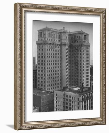 The Standard Oil Building, San Francisco, California, 1924-Unknown-Framed Photographic Print