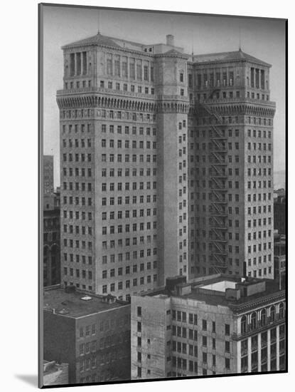 The Standard Oil Building, San Francisco, California, 1924-Unknown-Mounted Photographic Print