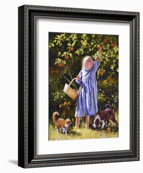 The Standoff-Jim Daly-Framed Art Print