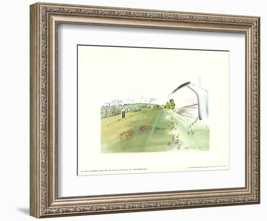 The Stands at Saint-Cloud-Raoul Dufy-Framed Art Print