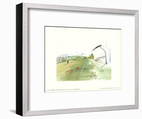 The Stands at Saint-Cloud-Raoul Dufy-Framed Art Print