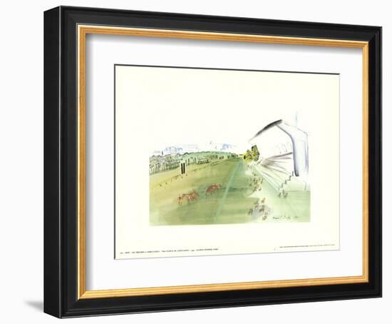 The Stands at Saint-Cloud-Raoul Dufy-Framed Art Print