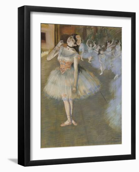 The Star, 1879-81-Edgar Degas-Framed Giclee Print