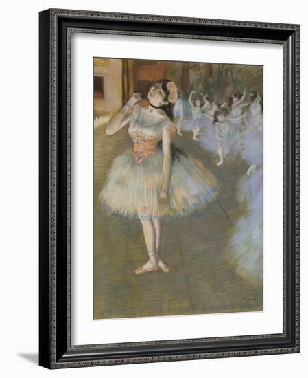 The Star, 1879-81-Edgar Degas-Framed Giclee Print