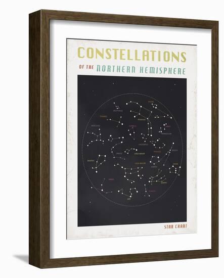 The Star Chart-Rufus Coltrane-Framed Giclee Print