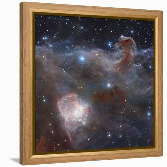 The Star-forming Region NGC 2024 in the Constellation Orion-Stocktrek Images-Framed Premier Image Canvas