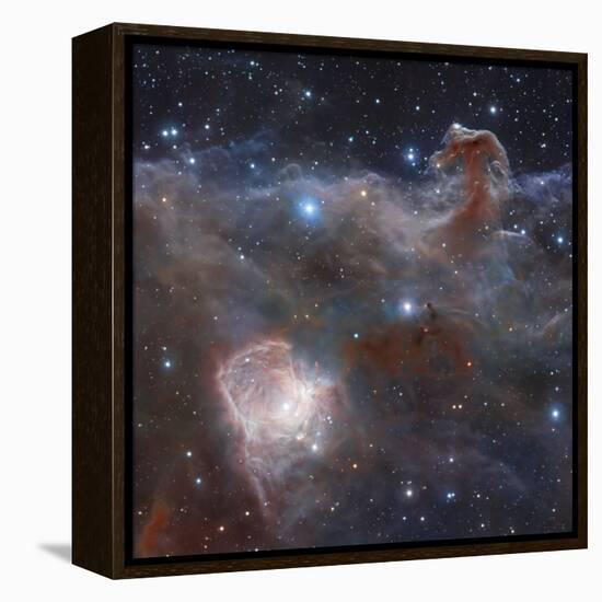 The Star-forming Region NGC 2024 in the Constellation Orion-Stocktrek Images-Framed Premier Image Canvas