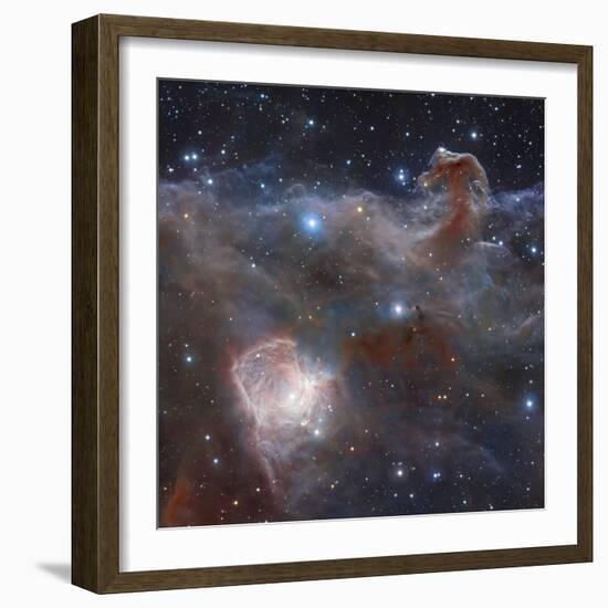 The Star-forming Region NGC 2024 in the Constellation Orion-Stocktrek Images-Framed Photographic Print