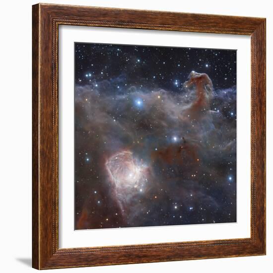 The Star-forming Region NGC 2024 in the Constellation Orion-Stocktrek Images-Framed Photographic Print