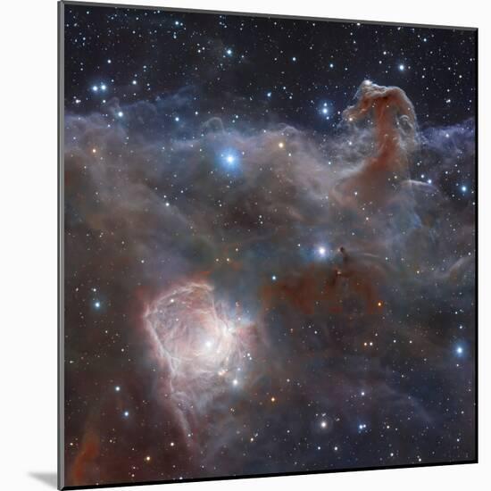 The Star-forming Region NGC 2024 in the Constellation Orion-Stocktrek Images-Mounted Photographic Print