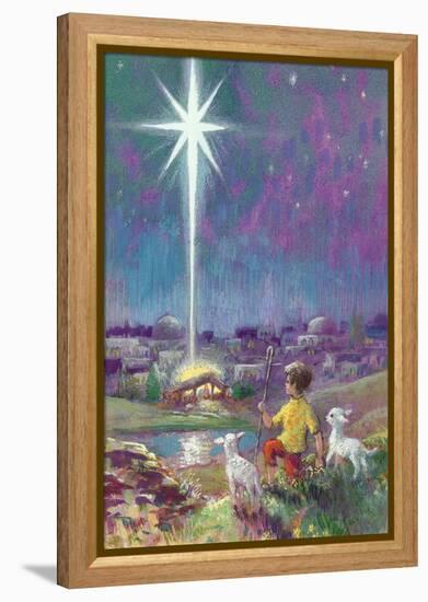 The Star of Bethlehem-Stanley Cooke-Framed Premier Image Canvas