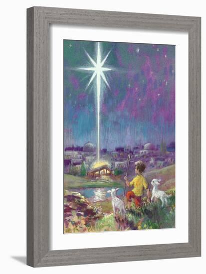 The Star of Bethlehem-Stanley Cooke-Framed Giclee Print