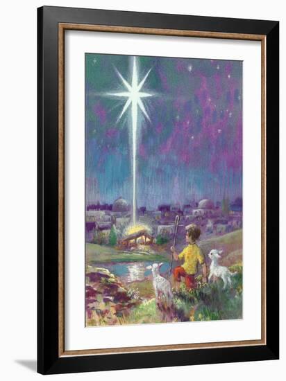 The Star of Bethlehem-Stanley Cooke-Framed Giclee Print