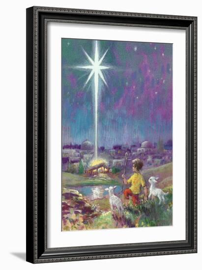 The Star of Bethlehem-Stanley Cooke-Framed Giclee Print
