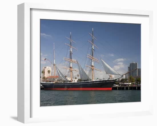 The Star of India Is the World's Oldest Active Sailing Ship-Stocktrek Images-Framed Photographic Print