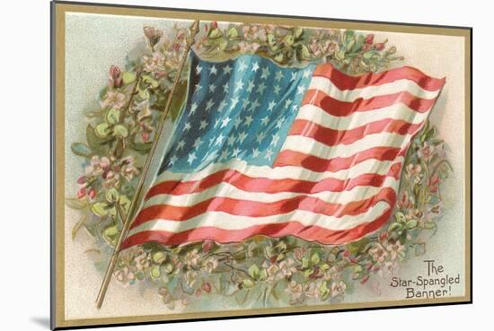 The Star-Spangled Banner!, Flag-null-Mounted Art Print
