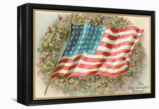 The Star-Spangled Banner!, Flag-null-Framed Stretched Canvas