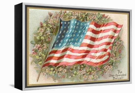 The Star-Spangled Banner!, Flag-null-Framed Stretched Canvas