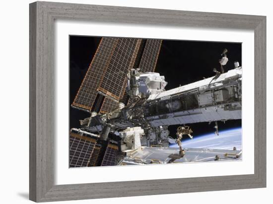 The Starboard Truss of the International Space Station-null-Framed Photographic Print