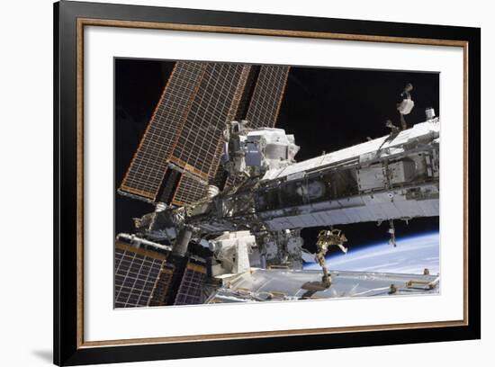 The Starboard Truss of the International Space Station-null-Framed Photographic Print