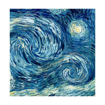 The Starry Night June 1889 Detail Giclee Print By Vincent Van Gogh Art Com