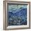 The Starry Night, June 1889 (Detail)-Vincent van Gogh-Framed Giclee Print