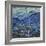 The Starry Night, June 1889 (Detail)-Vincent van Gogh-Framed Giclee Print