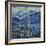 The Starry Night, June 1889 (Detail)-Vincent van Gogh-Framed Giclee Print