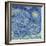 The Starry Night, June 1889 (Detail)-Vincent van Gogh-Framed Giclee Print