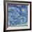 The Starry Night, June 1889 (Detail)-Vincent van Gogh-Framed Giclee Print