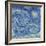 The Starry Night, June 1889 (Detail)-Vincent van Gogh-Framed Giclee Print