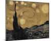 The Starry Night, June 1889 - Luxe-Eccentric Accents-Mounted Giclee Print