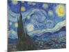The Starry Night, June 1889-Vincent van Gogh-Mounted Premium Giclee Print