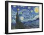 The Starry Night, June 1889-Vincent van Gogh-Framed Giclee Print