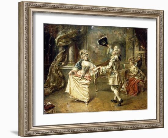 The Start of the Dance-Eduardo-leon Garrido-Framed Giclee Print