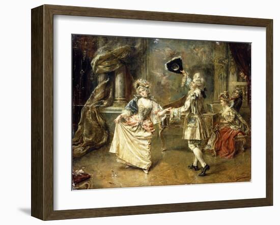 The Start of the Dance-Eduardo-leon Garrido-Framed Giclee Print